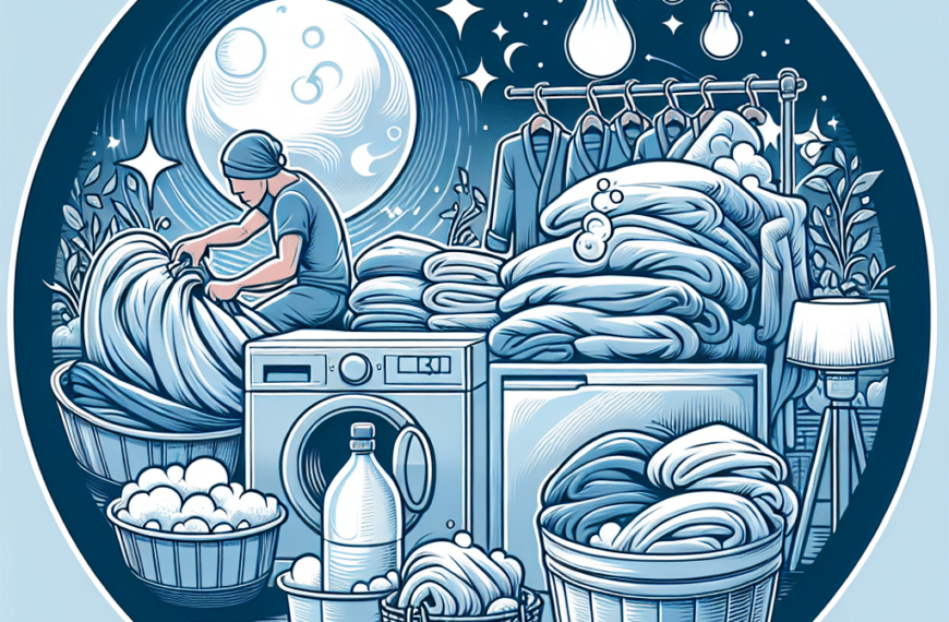 Lava Tus Edredones en Casa: El Secreto del Vinagre Blanco