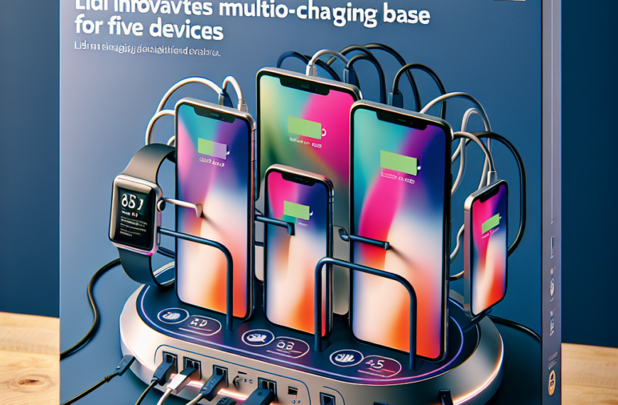 Lidl Innova en la Carga Múltiple con Su Nueva Base para Cinco Dispositivos