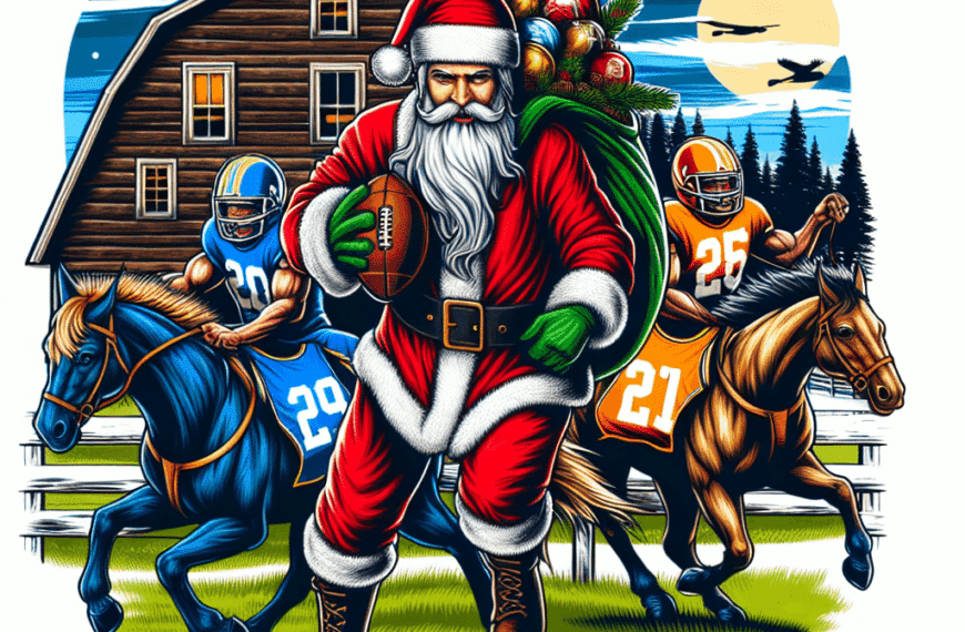 Llega Papá Noel con camisetas del Caserío