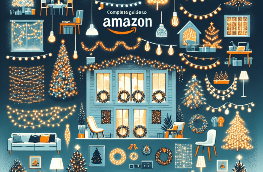 Guía Esencial para Iluminar tu Hogar con Luces de Navidad en Amazon
