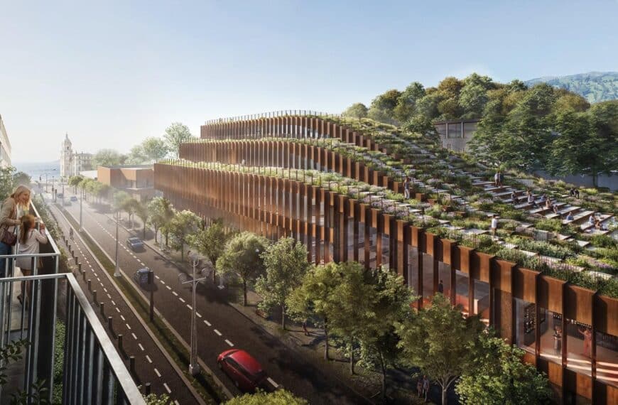 Innovación Gastronómica: El Papel del Acero Corten en el Diseño del Edificio GOe