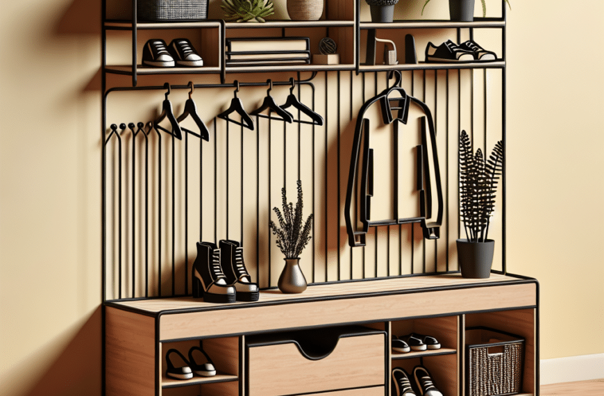 Solución 3 en 1: Banco con Almacenaje, Zapatero y Perchero por Sólo 300 Euros