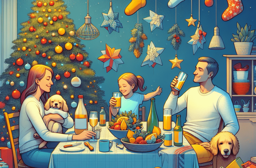 Navidad Relajada: Celebrando en Familia sin Estrés por la Limpieza