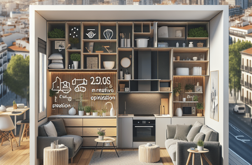 Optimización Creativa: Estrategias Innovadoras para Reformar un Piso de 55m² en Madrid