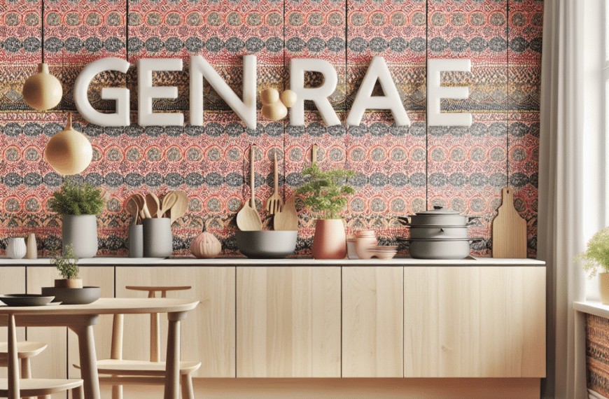 Transforma tu Cocina: El Papel Pintado Sueco para un Estilo Nórdico Colorido