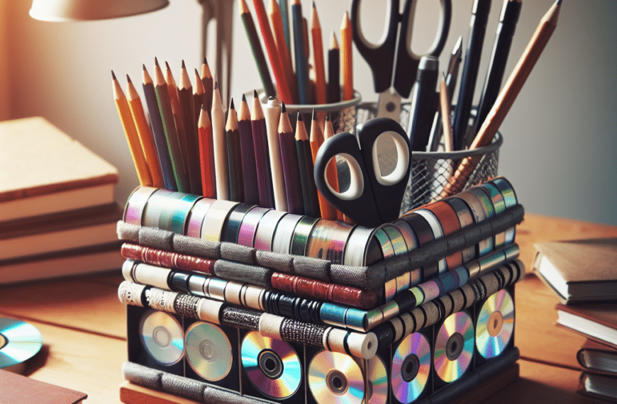 Transforma tus CDs Antiguos en un Organizador Útil