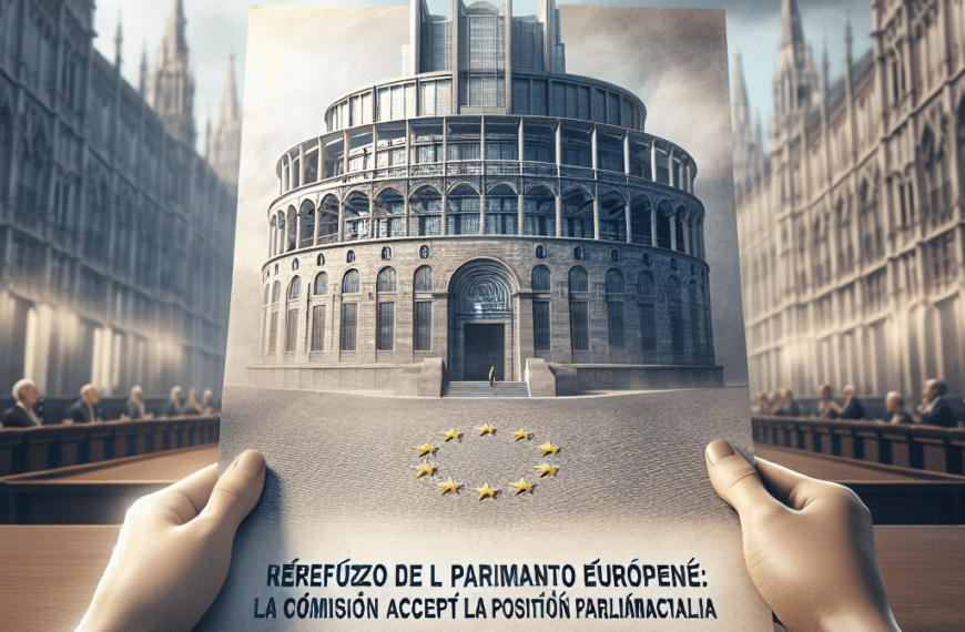 Refuerzo del Mandato del Parlamento Europeo: La Comisión Acepta la Posición Parlamentaria