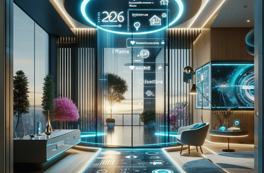 Reinventa Tu Espacio: Innovaciones Futuristas para Decorar Tu Recibidor en 2026