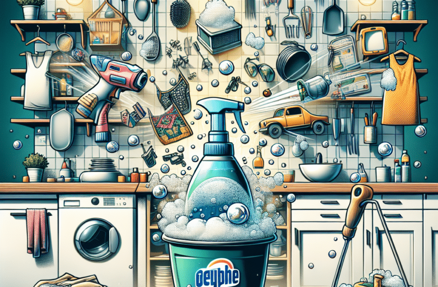 Reinventa la Limpieza: Usos Creativos del Jabón de Lavavajillas en el Hogar