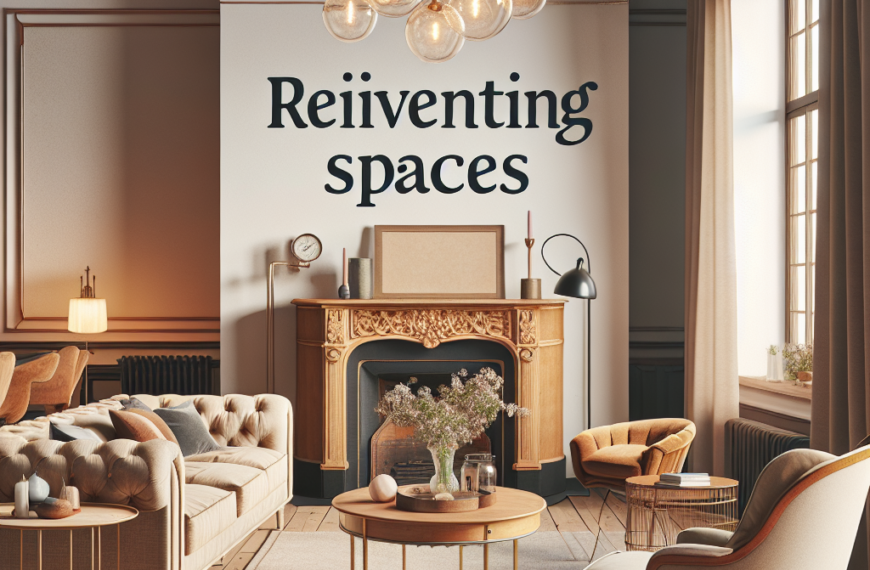 Reinventando Espacios: Integración de Muebles Vintage en un Hogar Moderno