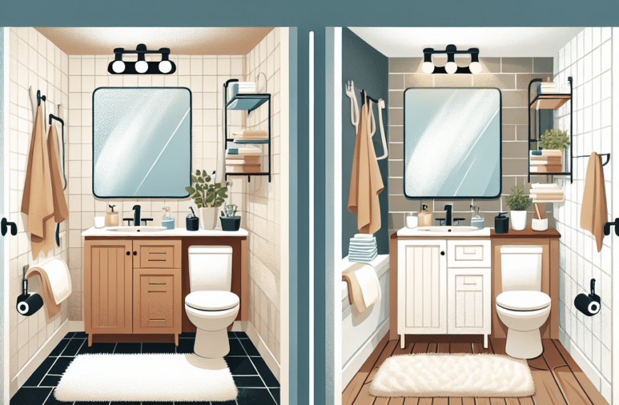 Renueva Tu Baño de Alquiler: Soluciones Económicas y Sin Obras