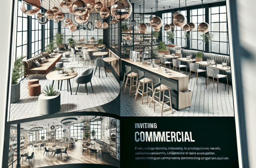 Renueva Tu Espacio: Claves y Tendencias Innovadoras en el Diseño de Interiores Comerciales