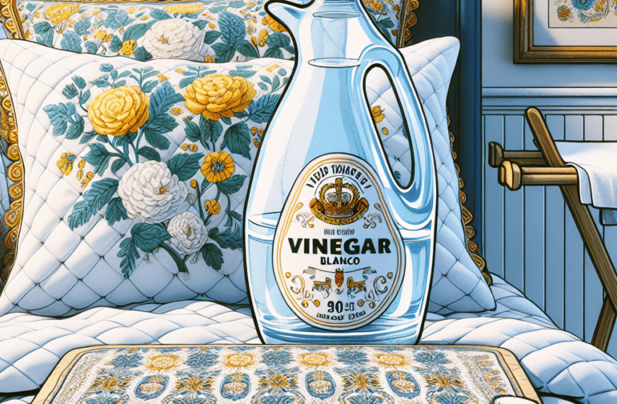 Renueva Tus Edredones en Casa con Vinagre Blanco: ¡Un Truco de Lavado Efectivo!