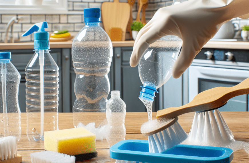 Transforma Botellas Plásticas: Estrategias Ecológicas para un Hogar Impecable