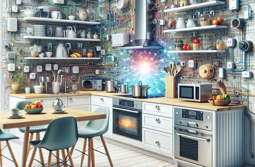 Innovación en la Cocina: Enchufes Invisibles y Modernos