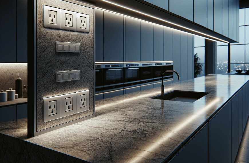 Revolución en la Cocina: Innovadores Enchufes Ocultos para un Espacio Moderno