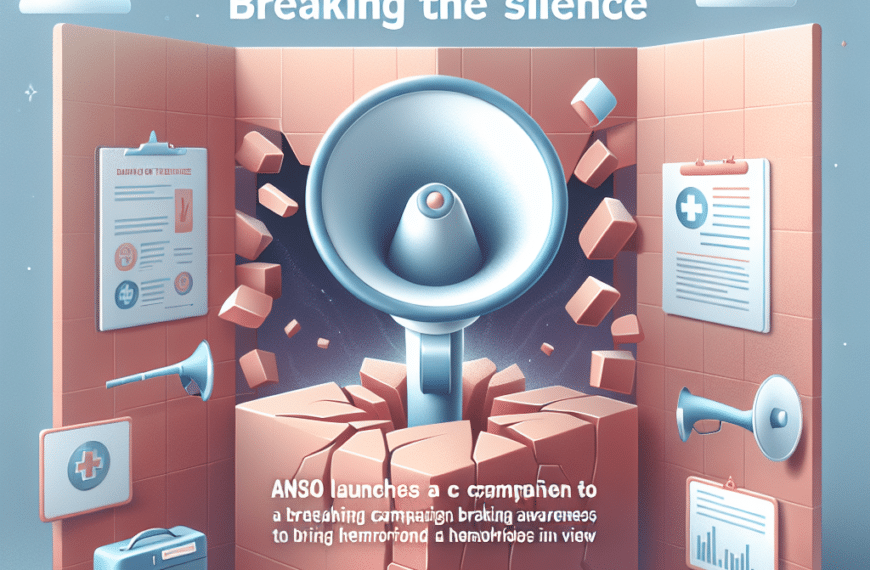 Rompiendo el Silencio: Anso Lanza una Campaña para Visibilizar las Hemorroides
