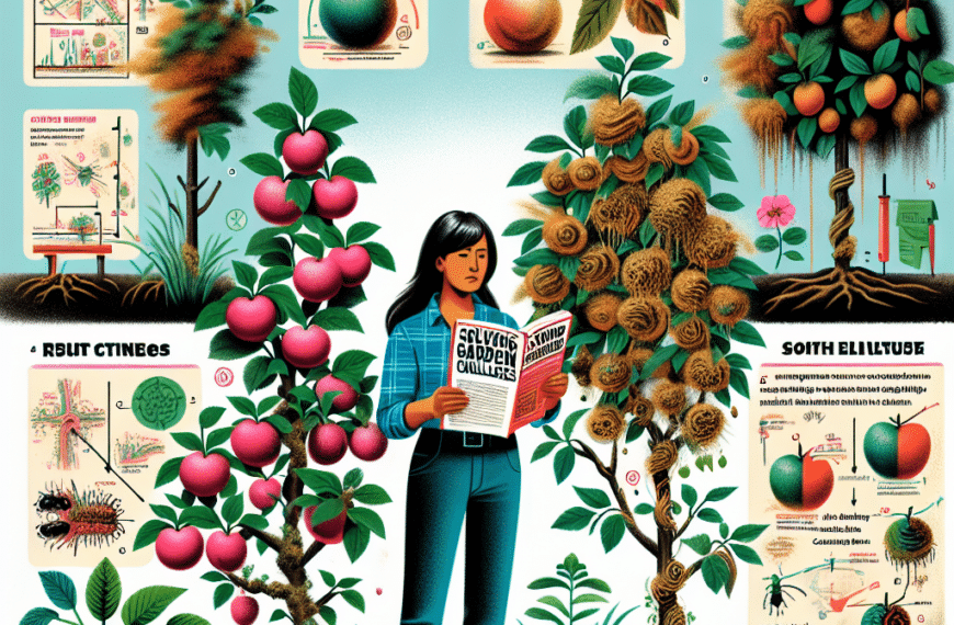 Seis Árboles Frutales Problemáticos y Cómo Solucionar sus Desafíos en tu Jardín