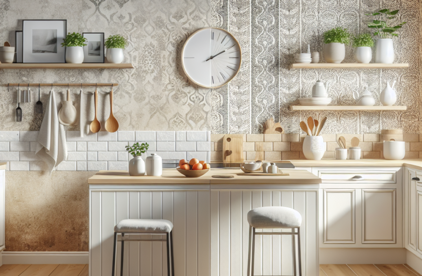 Transforma Tu Cocina Con Papel Pintado: El Toque Nórdico Que Necesitas