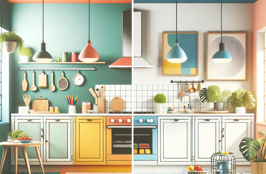 Transforma Tu Cocina: El Efecto de los Colores en la Percepción del Espacio