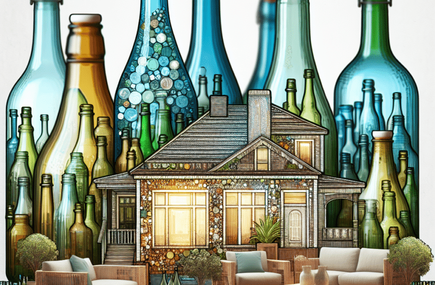 Renueva Tu Espacio: Creatividad y Sostenibilidad con Botellas de Vidrio