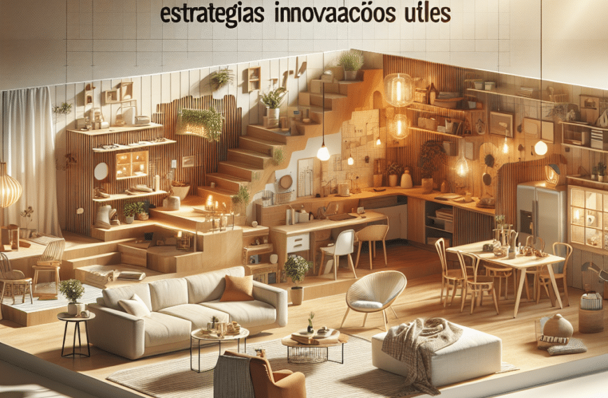 Transforma Tu Hogar: Estrategias Innovadoras para Espacios Útiles