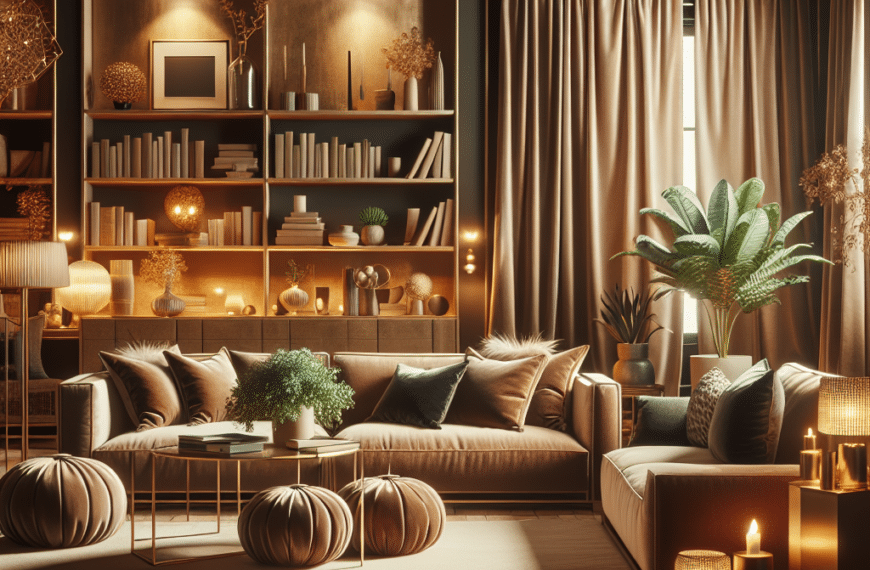 Transforma Tu Hogar: Maestría en Decoración Cálida con La Regla del Terciopelo