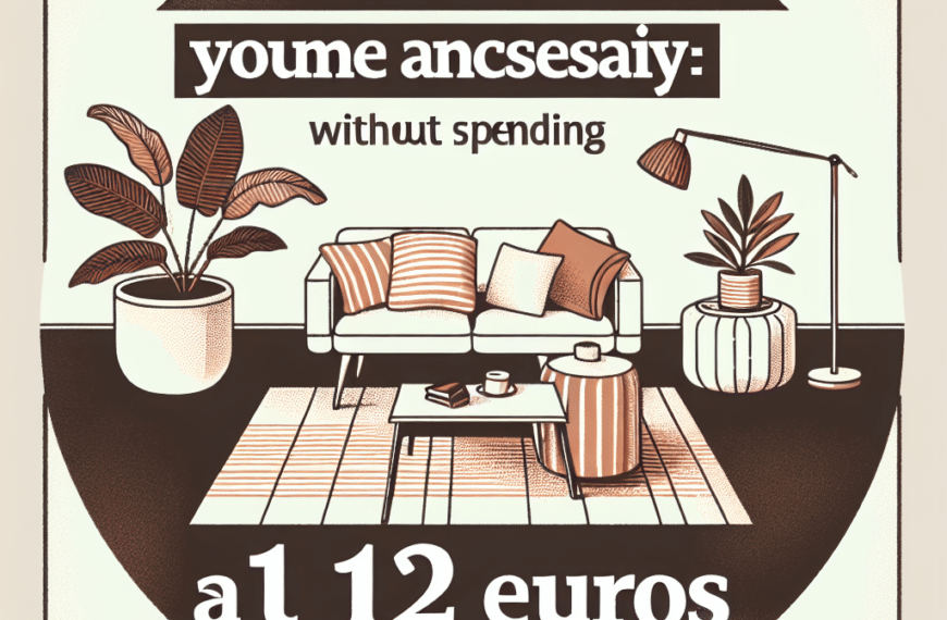 Transforma Tu Hogar Sin Gastar: El Accesorio Esencial a Solo 12 Euros