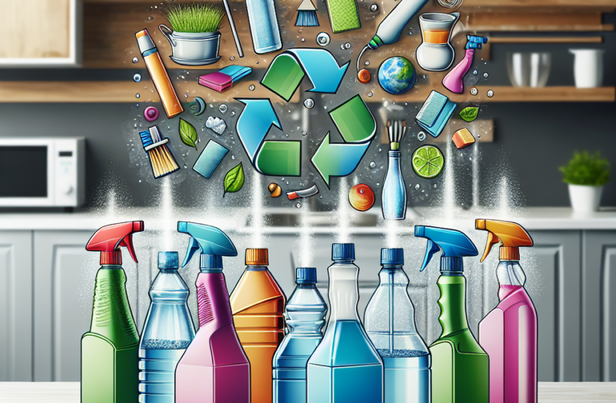 Transforma Tus Botellas Plásticas en Aliados Ecológicos para la Limpieza del Hogar
