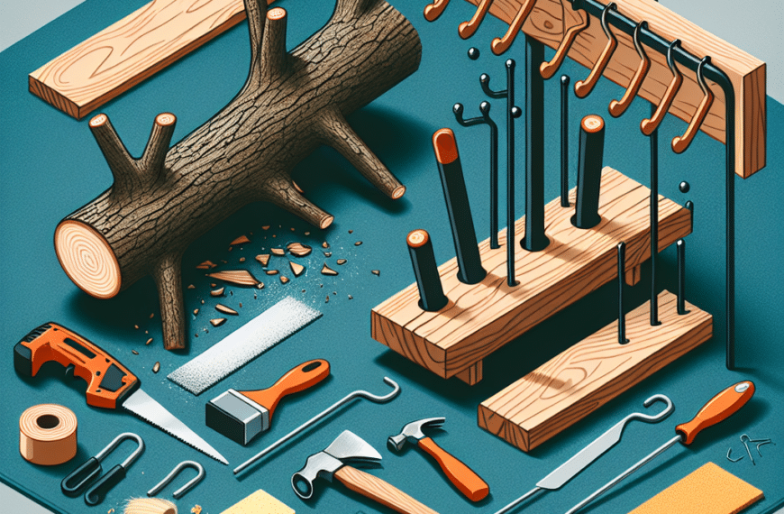 Transforma Una Rama Caída En Un Perchero Moderno Y Económico