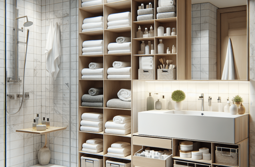 Transforma tu Baño: Estrategias Ingeniosas para una Organización Impecable