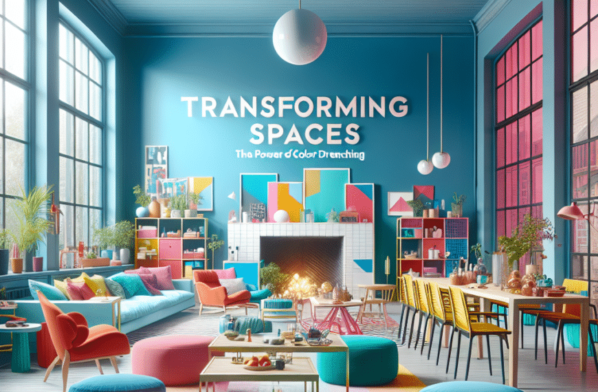 Transformando Espacios: El Poder del Color Drenching en el Diseño Interior de una Casa Sueca