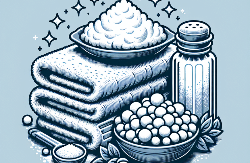 Suavidad Máxima: Descubre el Secreto del Sal Gruesa para Toallas Acolchadas