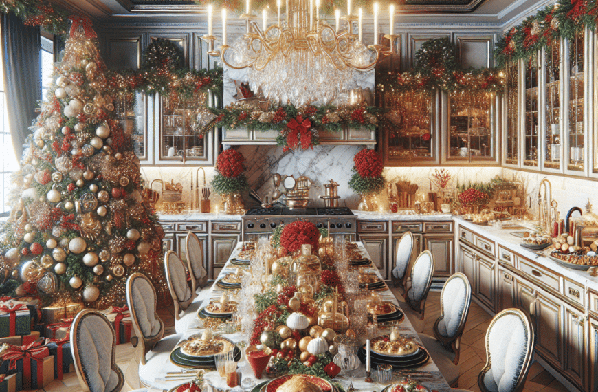 Festín Navideño: Cocina de Diseño para el Gran Día