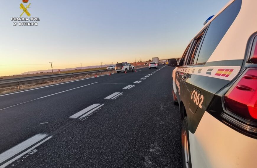 La Guardia Civil de Ciudad Real alerta sobre los desplazamientos en estas fechas y da algunas recomendaciones