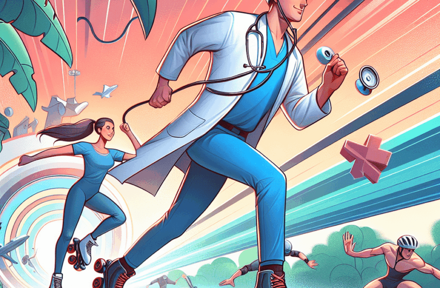 Alas en la pista: Una futura médica y un patinador en un mundo lleno de obstáculos y velocidades