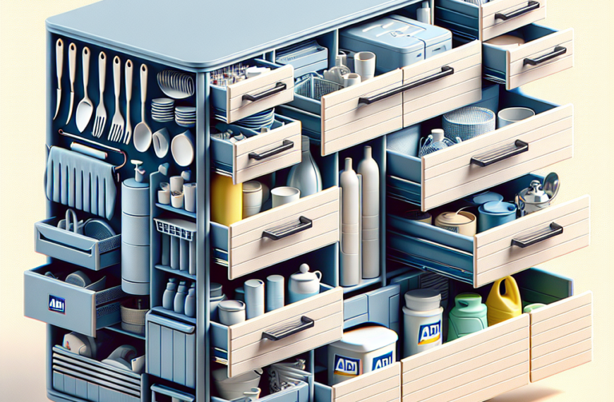 Aldi Presenta la Cajonera con Ruedas para Maximizar el Espacio en Tu Cocina o Baño