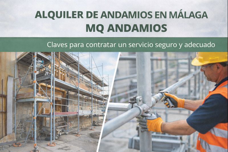 Guía para un Alquiler Seguro y Eficiente de Andamios en Málaga con MQ Andamios