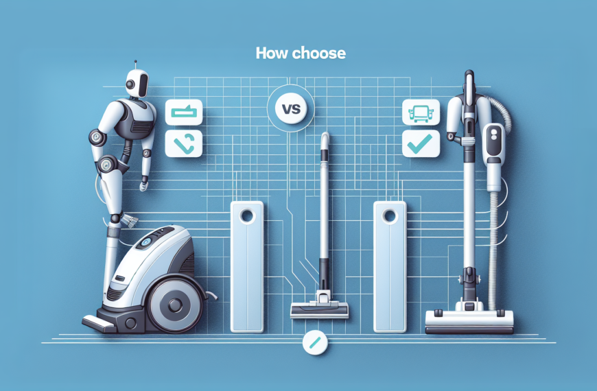 Guía Definitiva: Elige Entre Aspiradora Robot o Vertical para tu Hogar