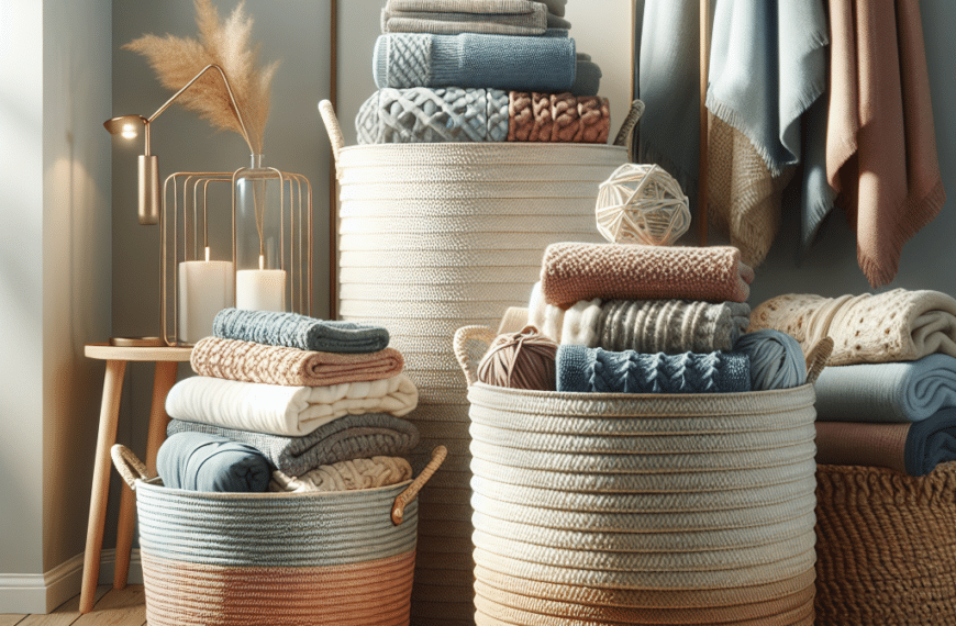 Cestas Flexibles y Elegantes de Lidl: Organiza tus Mantitas con Sofisticación