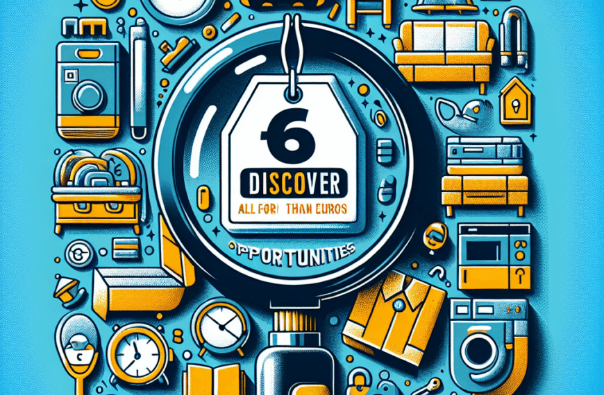 ¡Novedades Increíbles: Encuentra Todo por Menos de 6 Euros!