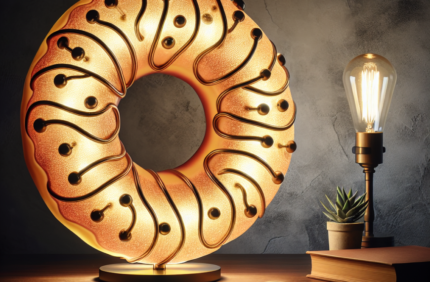 Descubre el Encanto Secreto de la Lámpara Donut VARMBLIXT de Ikea: La Clave de su Éxito Deslumbrante