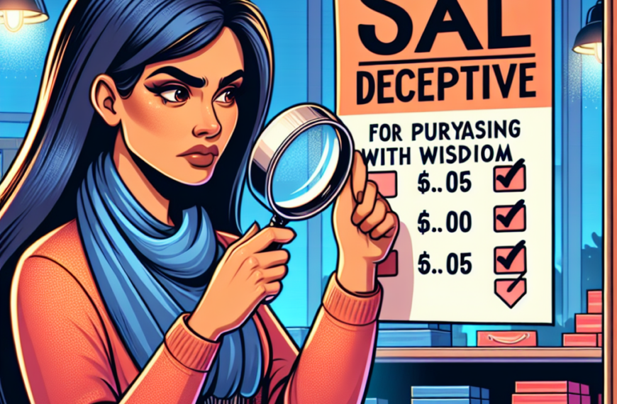 Descuentos Engañosos: 6 Reglas para Comprar con Cabeza