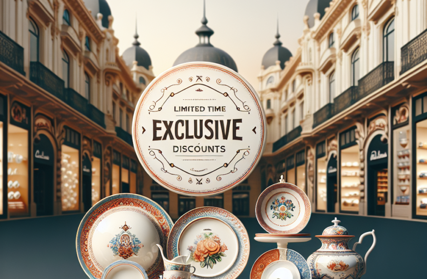 Descuentos Exclusivos en Vajillas Portuguesas Elegantes en El Corte Inglés por Tiempo Limitado