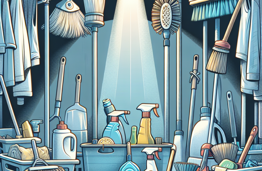 El Descuido Inesperado en la Limpieza Diaria: La Importancia de Cuidar las Herramientas