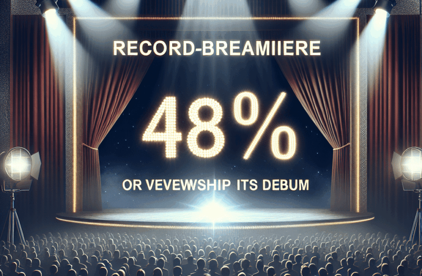 El Estreno Que Rompió Récords: 48% de Audiencia en su Debut