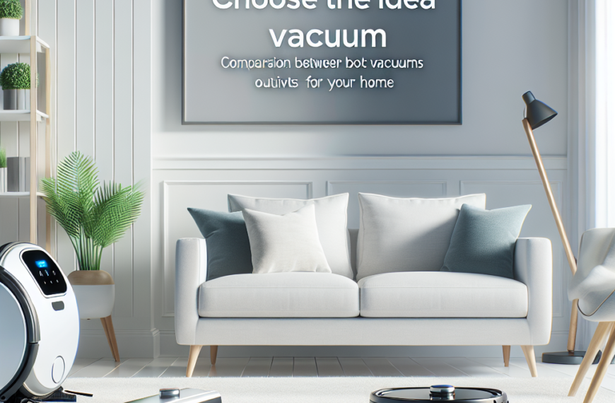 Elige la Aspiradora Ideal: Comparativa entre Robots y Verticales para tu Hogar