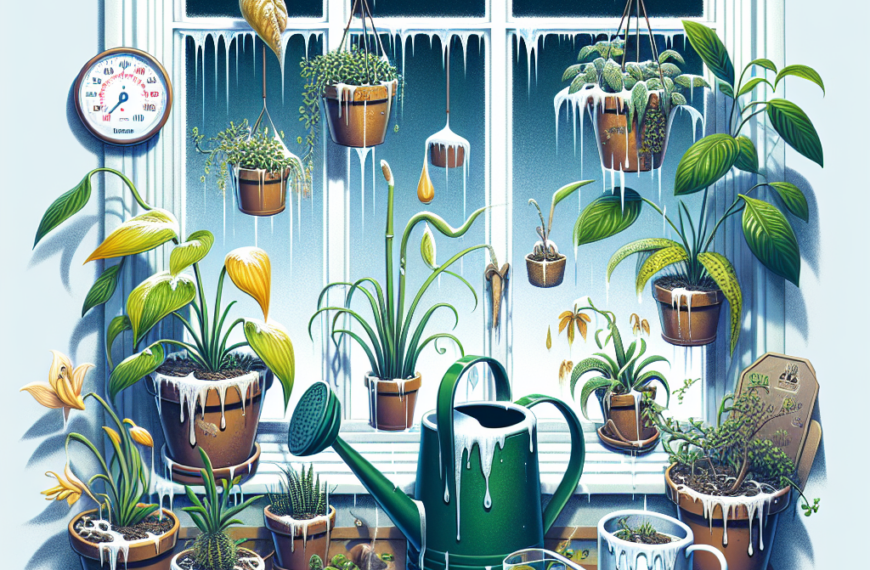 Errores Comunes en el Cuidado de Plantas que Afectan su Salud en Invierno