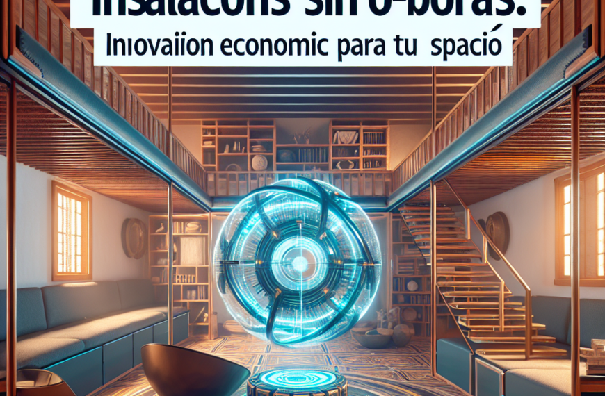Instalaciones Sin Obras: Innovación Económica para Tu Espacio
