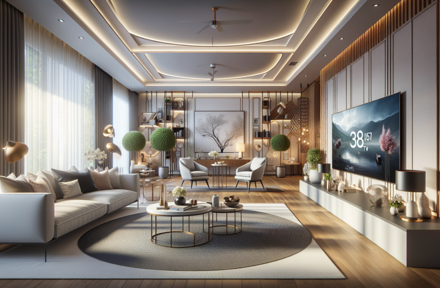 Integra con Estilo: Incorporando una Smart TV en la Decoración de Tu Hogar